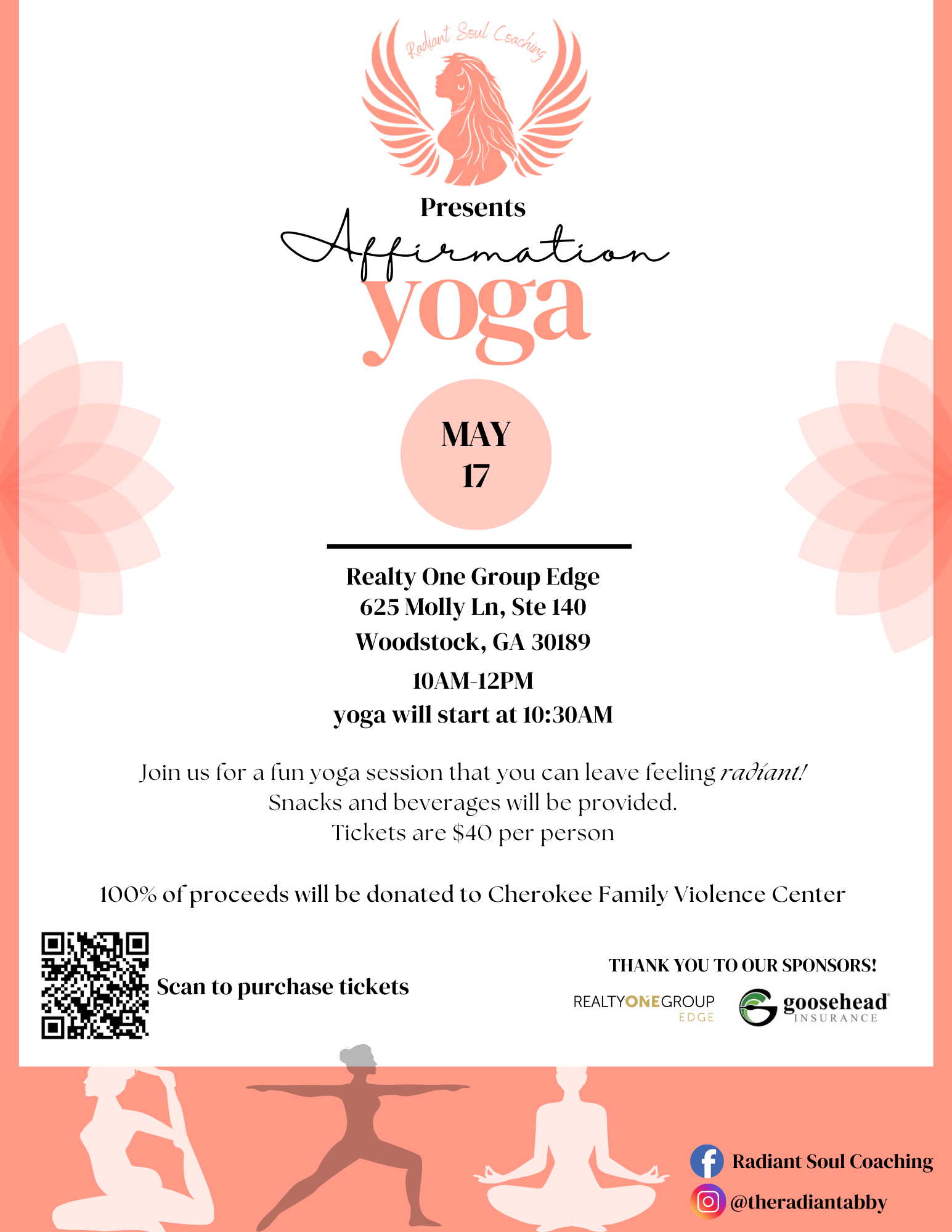 Cfvc Affirmation Yoga - Cherokee Family Violence Center